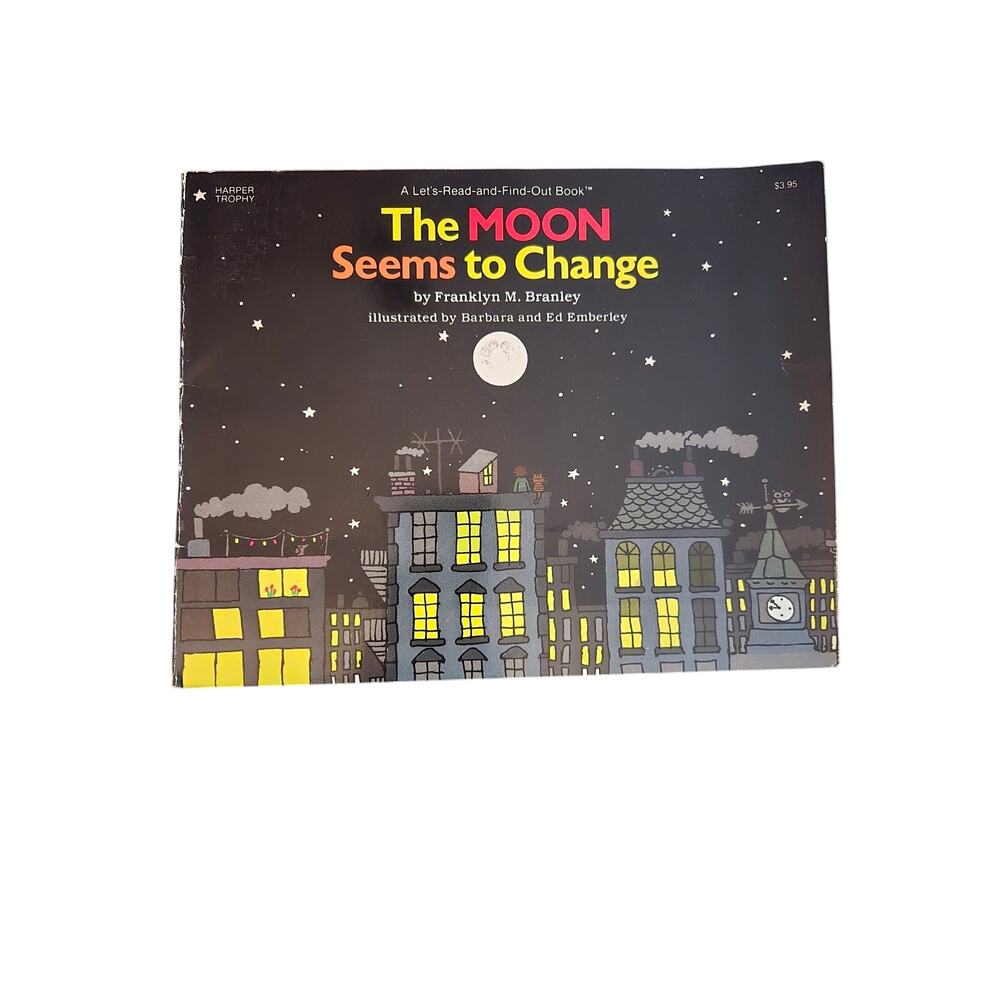 The moon seems to change by Franklyn M. Branley - harper - isbn 0064450651